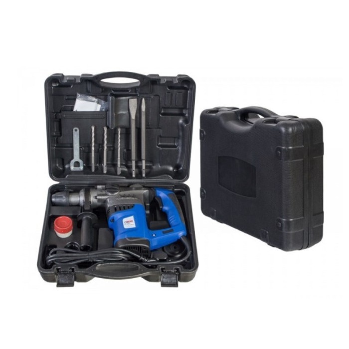 Перфоратор Витязь ПЕ-1600, Sds+, 1600 Вт, 3 режими, 4,2 Дж, 3200 уд/хв, кейс, піка, зубило, бури Перфоратор Витязь ПЕ-1600, Sds+, 1600 Вт, 3 режими, 4,2 Дж, 3200 уд/хв, кейс, піка, зубило, бури