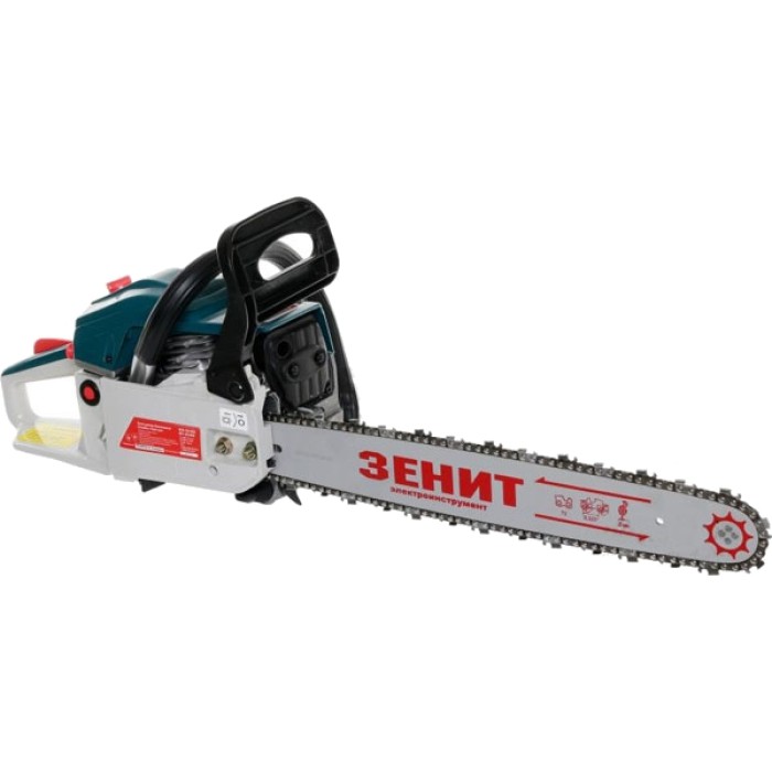 Пила бензинова Зеніт БПЛ-52/457, 2250 Вт, 52 см3, легкий старт, праймер, шина 455, бак 0.55 л
