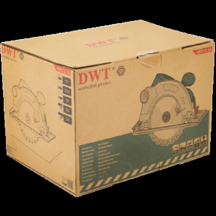 Пила ручная циркулярная DWT HKS12-54