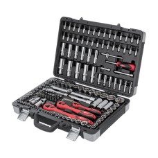 Професійний набір інструментів INTERTOOL ET-7151, 1/4" & 3/8" & 1/2" 151ед, Cr-V