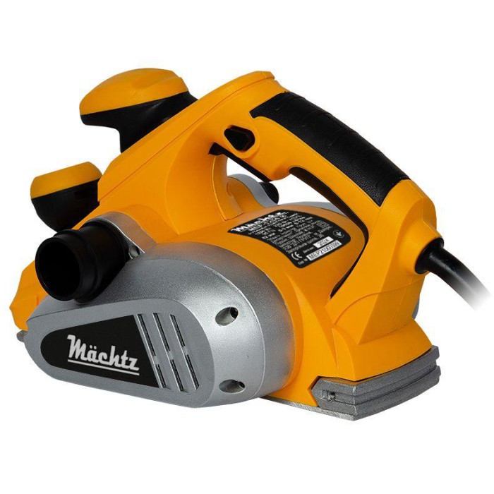 Рубанок електричний Mächtz MEP-1250, 1250 Вт, 16000 об/хв, мішок для пилу, глибина стругання 3мм