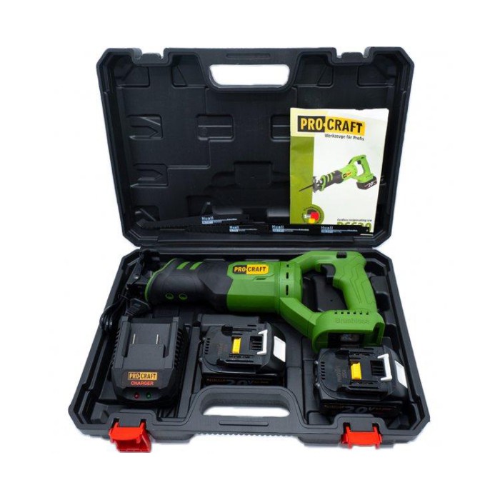 Шабельна акумуляторна пилка PROCRAFT PSS20 Шабельна акумуляторна пилка PROCRAFT PSS20