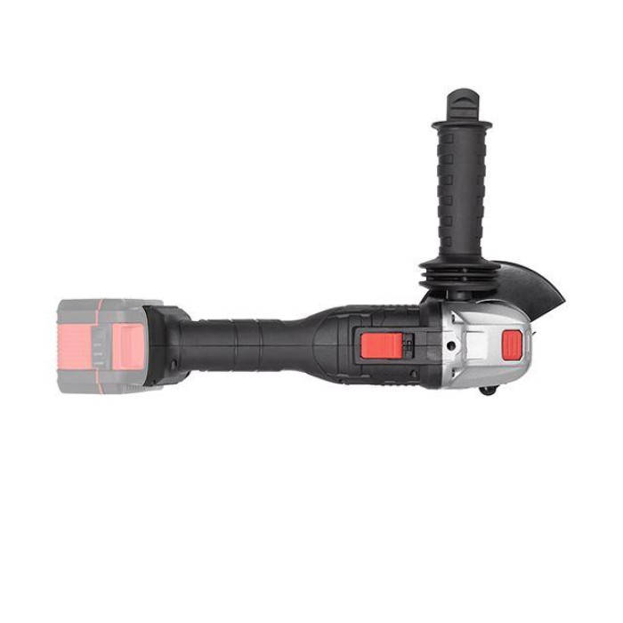 Шліфмашина кутова акумуляторна з безщітковим двигуном 20 В, 125 мм, 10000 об/хв, без ЗП та АКБ INTERTOOL