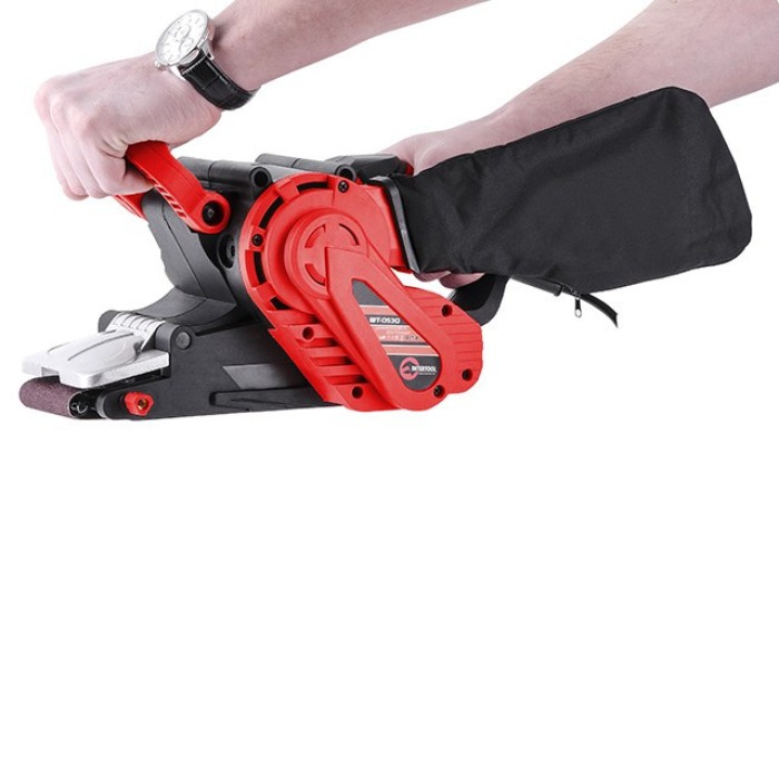 Шліфмашина стрічкова INTERTOOL WT-0530, 1010 вт, 120-380м/хв, 76*533мм