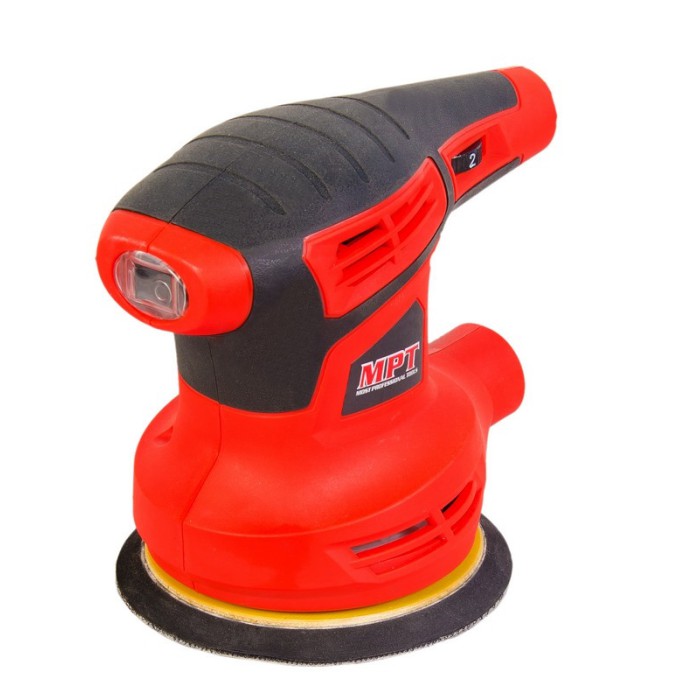 Шліфмашина орбітальна (ексцентрикова) MPT MRS3203, 125мм.,12000 об/хв, шліфувальний круг 1шт