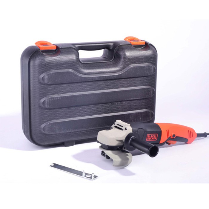 Шліфмашина кутова Black+Decker KG1202K (125 мм, 1200 Вт, кейс)