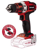 Шуруповерт акумуляторний Einhell TE-CD 18/40 Li-Solo, без акк, 18, 2 швидкості, LED підсвічування, 40