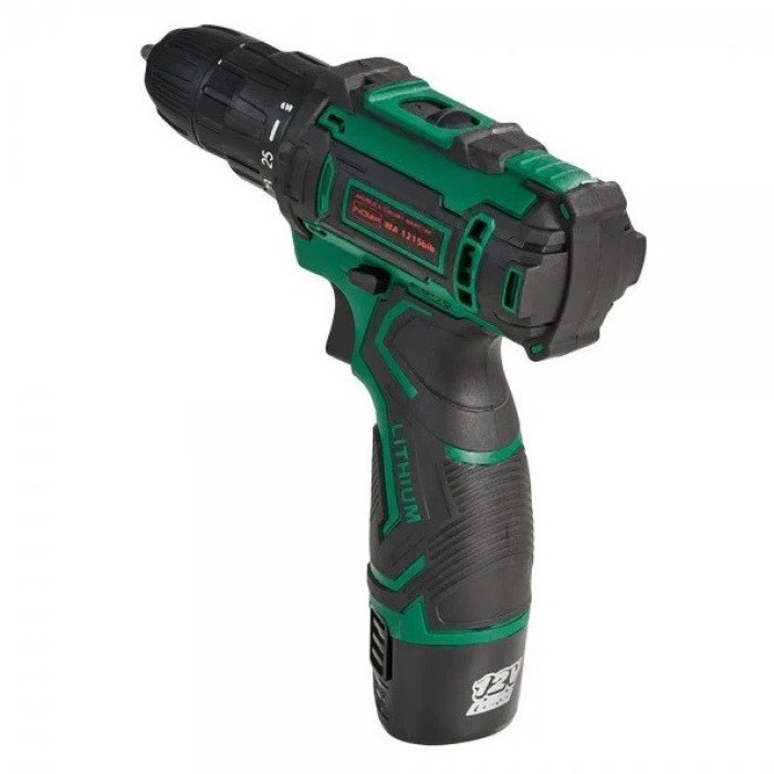 Шуруповерт акумуляторний NOWA WA1215blb (12В, 2 акк, 1.5 А/год, 1350 об/хв, 24 Нм, 2 шв, кейс, LED підсвічування)