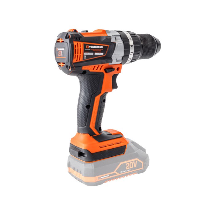 Шуруповерт акумуляторний ударний Tekhmann TCD-65/i20 BS