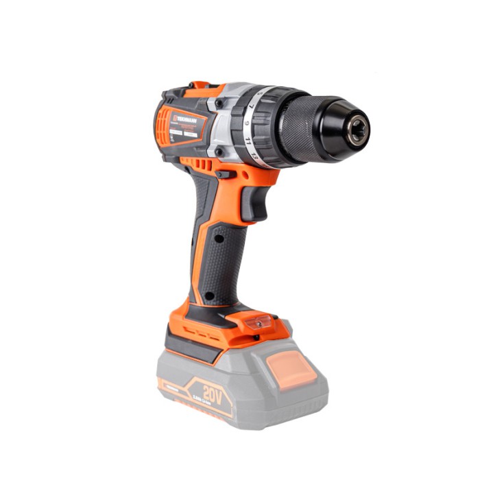 Шуруповерт акумуляторний ударний Tekhmann TCD-65/i20 BS