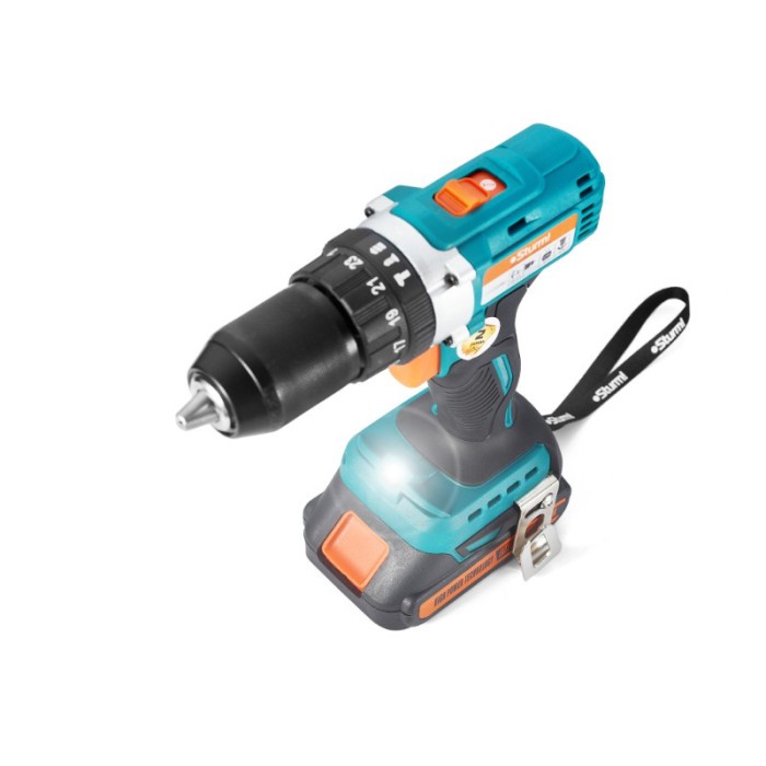 Шуруповерт ударний акумуляторний безщітковий Sturm CD3220BLI, Li-Ion, 20 В, 2,0 Ач, 2 акумулятори, кейс