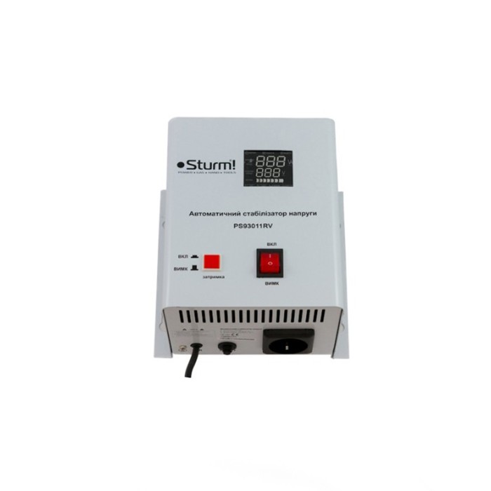 Стабілізатор напруги релейний Sturm 1000 ВA настін. PS93011RV