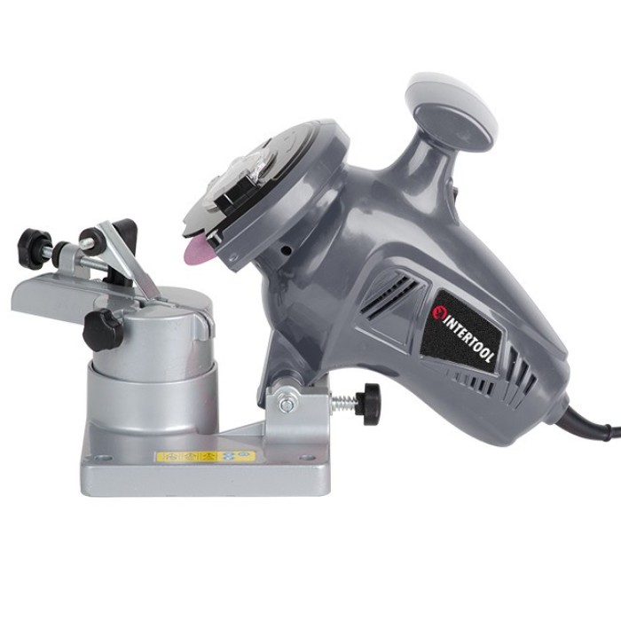 Верстат для заточування ланцюгів INTERTOOL DT-0850, 250 Вт, 7500 об/хв, 100*10*3.2 мм