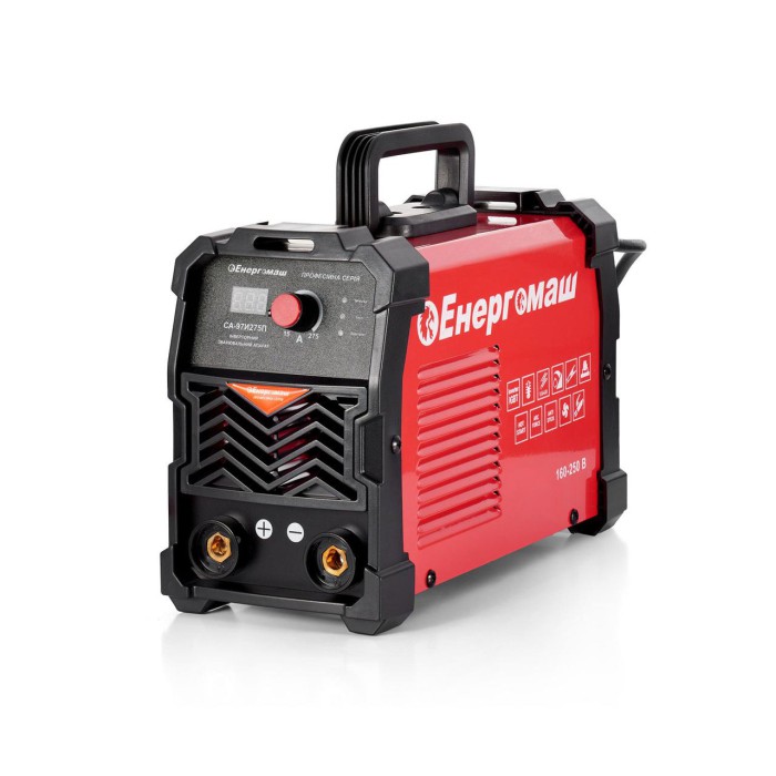 Зварювальний апарат-інвертор Енергомаш СА-97І275П, 275 А