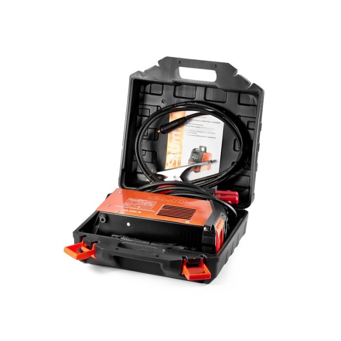 Зварювальний апарат Sturm AW97I2750DC, проф. серія, 275 А, електроди 1.6-5.0 мм, кейс