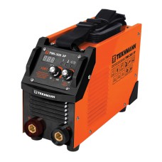 Зварювальний апарат Tekhmann TWI-300 3P, 8.5 кВт, діапазон струму 20-300 А діаметр електродів 1.6-5.0 мм