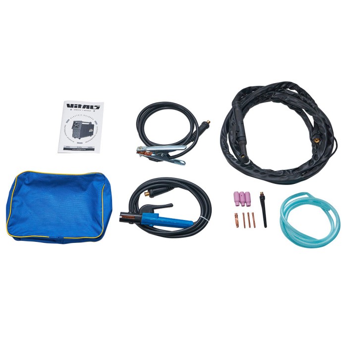 Зварювальний апарат Vitals Professional AC/DC-2000 TIG Alu Puls, 6.5 кВт, діаметр електрода 1.6-5.0 мм