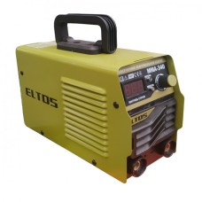 Зварювальний інверторний апарат Eltos MMA-340, 5.3 кВт, ККД 85%, зварювальний струм 20-340 А, дисплей Зварювальний інверторний апарат Eltos MMA-340, 5.3 кВт, ККД 85%, зварювальний струм 20-340 А, дисплей