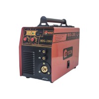 Сварочный полуавтомат 2 в 1 Edon MIG 280, 7.5 кВт, сварочный ток 30-280 А, диаметр проволоки 0.6-1.0