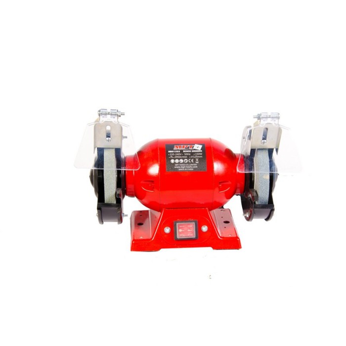 Точильна машина MPT MBG1253 PROFI, 125*12,7 мм, 150 Вт, 2950 об/хв, мідна обмотка