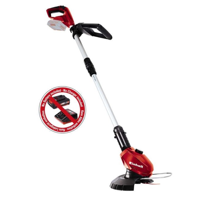 Триммер аккумуляторный Einhell GE-CT 18 Li Solo, 8500 об/мин, Li-Ion, 18 В, без акк., 1,5 А/ч., складная ручка