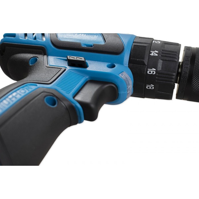 Ударний акумуляторний шуруповерт KRAISSMANN 2500 E-ABS 12/2 Li, 12 В, 2.5 А/год, 28 Нм, 2 акк, 2 швидкості, кейс