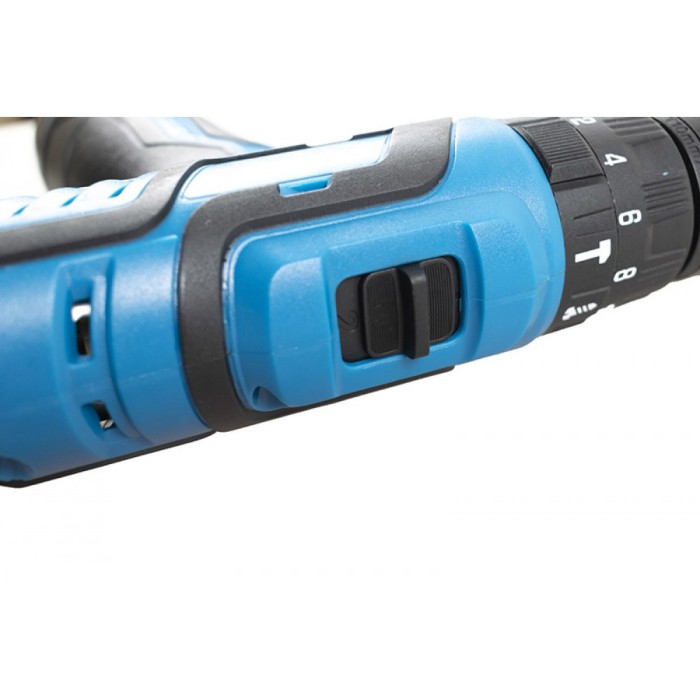 Ударний акумуляторний шуруповерт KRAISSMANN 2500 E-ABS 12/2 Li, 12 В, 2.5 А/год, 28 Нм, 2 акк, 2 швидкості, кейс