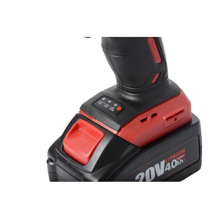 Акумуляторний ударний гайковерт Worcraft CIS-S20LiB, 20, Li-ion, 0-3000 об/хв, 190 Нм, LED підсвічування