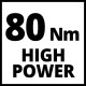 Ударний шуруповерт безщітковий Einhell TP-CD 18/80 Li-i BL Solo (18В, 80 Н*м, без АКБ та ЗУ)