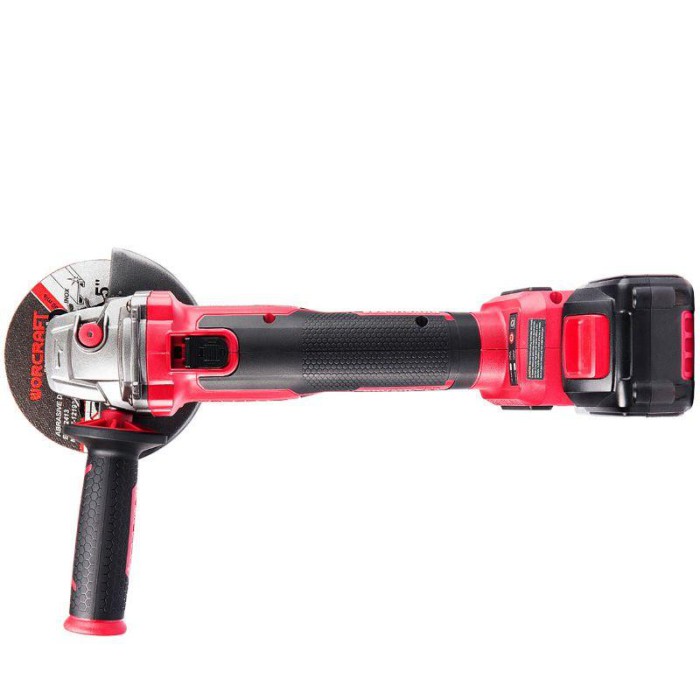 Угловая аккумуляторная шлифмашина (болгарка) Worcraft CAG-S20LiBH-125B