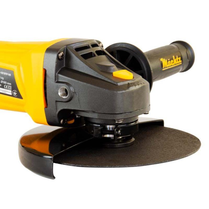 Кутова шліфувальна машина (болгарка) Mächtz MAG-18/1970 VS (диск 180 мм, регулювання обертів) Кутова шліфувальна машина (болгарка) Mächtz MAG-18/1970 VS (диск 180 мм, регулювання обертів)