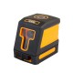 Уровень лазерный MasterTool 30-1902, H+V, 2 лазерные головки RED, 0.3мм/м, 15м, чехол
