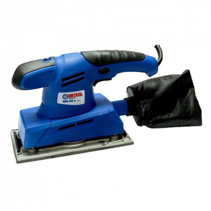 Вибрационная плоскошлифовальная машина Витязь ПШМ-280, 280 Вт, размер подошвы 115 х 230 мм