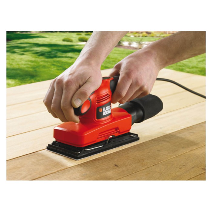 Вибрационная шлифмашина Black+Decker KA320EKA-QS, 240 Вт