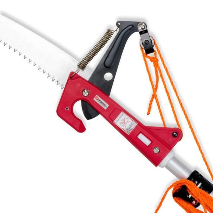 Висоторіз - сучкоріз телескопічний 2 в 1 INTERTOOL HT-3116, максимальна довжина 3,95 м, довжина леза 320 мм