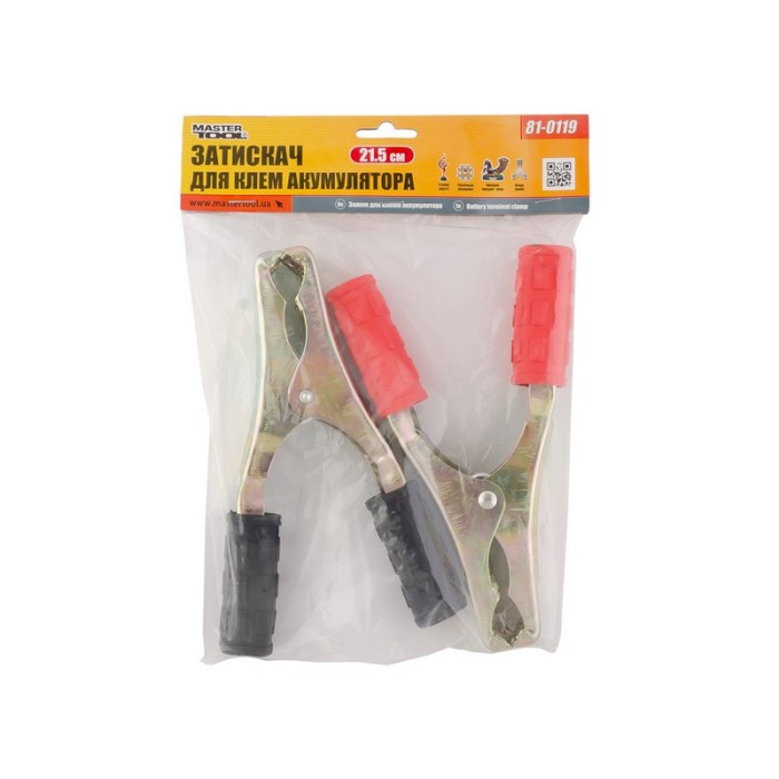 Зажим для клем акумулятора MASTERTOOL 21.5 см 81-0119