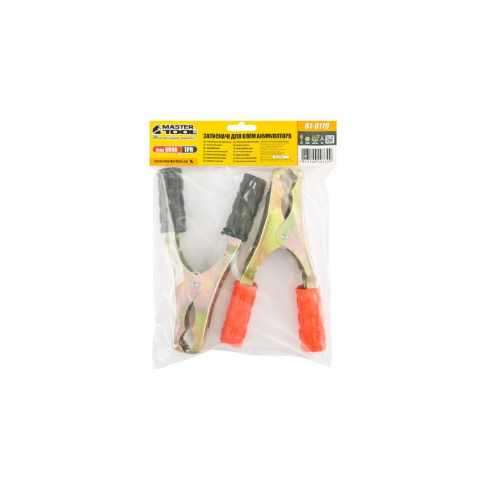 Зажим для клем акумулятора MASTERTOOL 21.5 см 81-0119