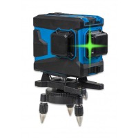 3D линейный лазерный нивелир KRAISSMANN 12 3D-LLG 25 RG (зеленый луч) Профессиональная линия