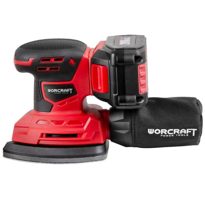 Аккумуляторная шлифмашина дельтовидная вибрационная Worcraft CPMS-S20Li (без АКБ. и ЗУ)