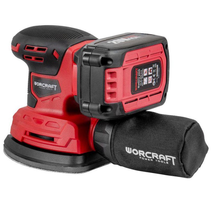 Аккумуляторная шлифмашина дельтовидная вибрационная Worcraft CPMS-S20Li (без АКБ. и ЗУ)