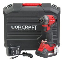Аккумуляторный бесщеточный гайковёрт ударный WORCRAFT CIS‑S20LiBM‑260, 20В, 1 АКБ, 260 Нм, LED, 2 скорости