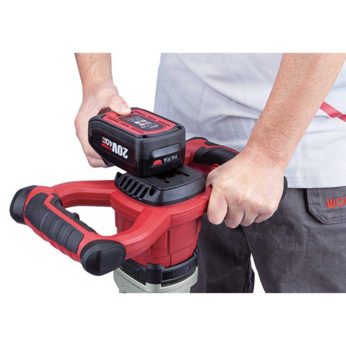 Акумуляторний безщітковий міксер будівельний Worcraft CMX-S20LiB (без АКБ та ЗП) Акумуляторний безщітковий міксер будівельний Worcraft CMX-S20LiB (без АКБ та ЗП)