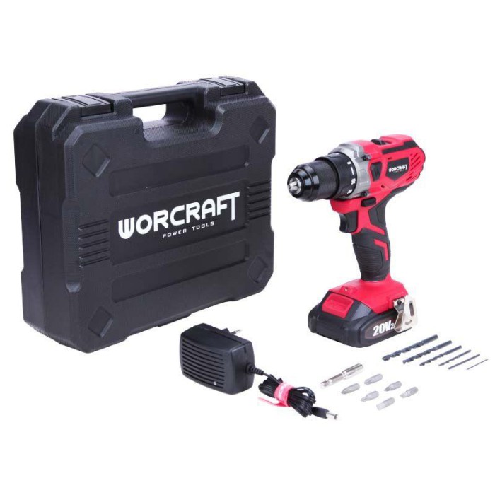 Аккумуляторный шуруповерт WORCRAFT CD-S20LiWB