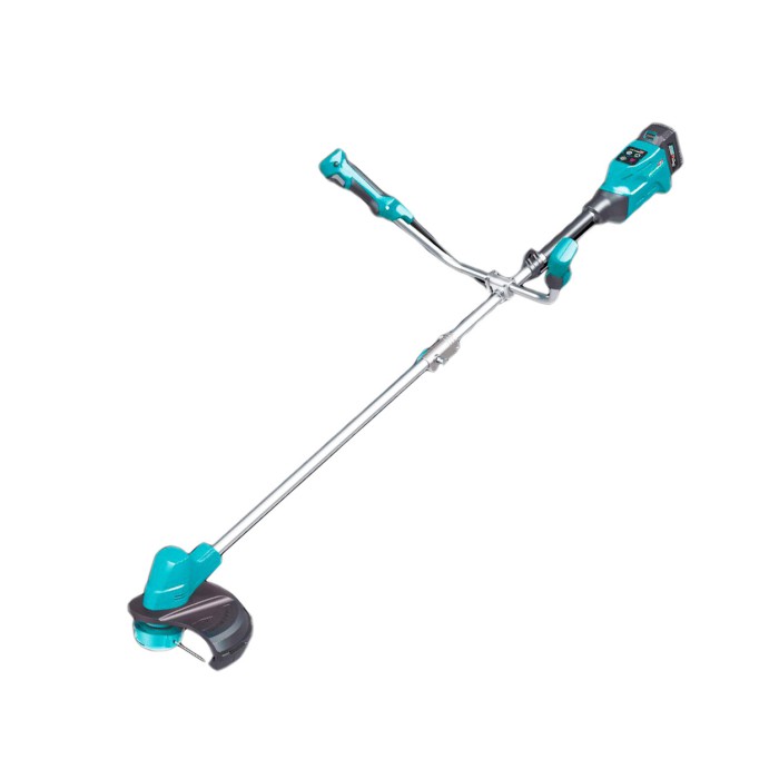 Акумуляторний тример безщітковий Grand АТГ-21 2в1 (2 акумулятора 21 В, 4А*ч, котушка з ліскою і ніж)