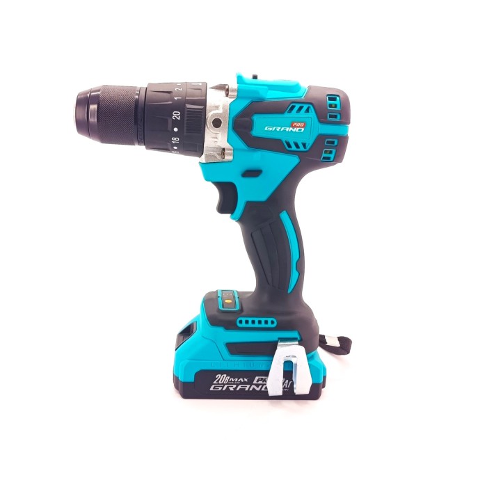 Акумуляторний ударний шуруповерт Grand 20/13UBL (безщітковий, 75 Н*м, 20В, 2 Аг, 2 АКБ, кейс) Акумуляторний ударний шуруповерт Grand 20/13UBL (безщітковий, 75 Н*м, 20В, 2 Аг, 2 АКБ, кейс)