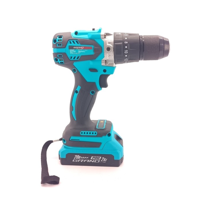 Акумуляторний ударний шуруповерт Grand 20/13UBL (безщітковий, 75 Н*м, 20В, 2 Аг, 2 АКБ, кейс) Акумуляторний ударний шуруповерт Grand 20/13UBL (безщітковий, 75 Н*м, 20В, 2 Аг, 2 АКБ, кейс)