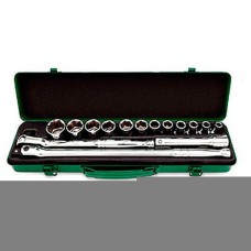 Автомобільний набір інструментів TOPTUL 1/2" 15ед. (6-гр.) GCAD1508