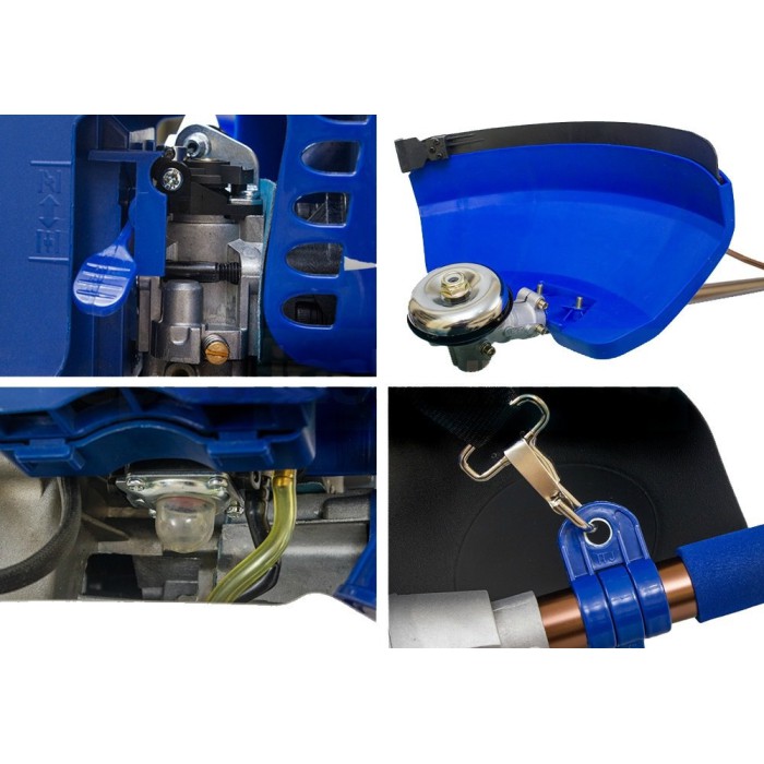 Бензинова коса Витязь БГ-4500, 52 см3, 4,3 кВт, 5 л. с., бак 1.1 л., ширина скосу 415 мм Бензинова коса Витязь БГ-4500, 52 см3, 4,3 кВт, 5 л. с., бак 1.1 л., ширина скосу 415 мм