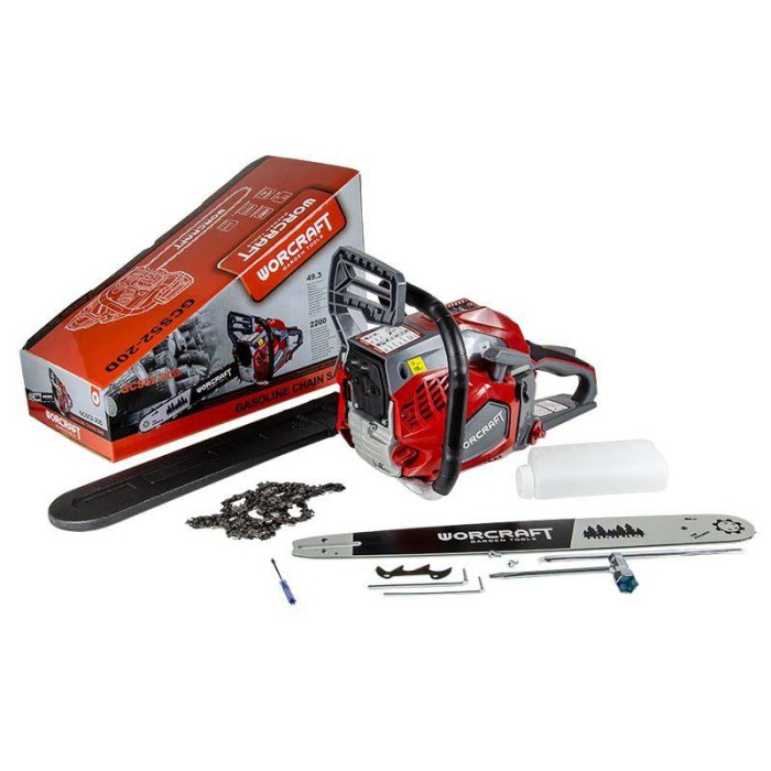 Бензопила WORCRAFT GCS52-20D Бензопила WORCRAFT GCS52-20D