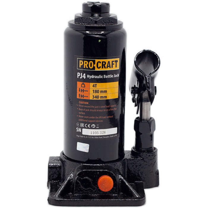 Домкрат гідравлічний Procraft PJ4 бренд UNIVERSAL (4 т, 180-340 мм)